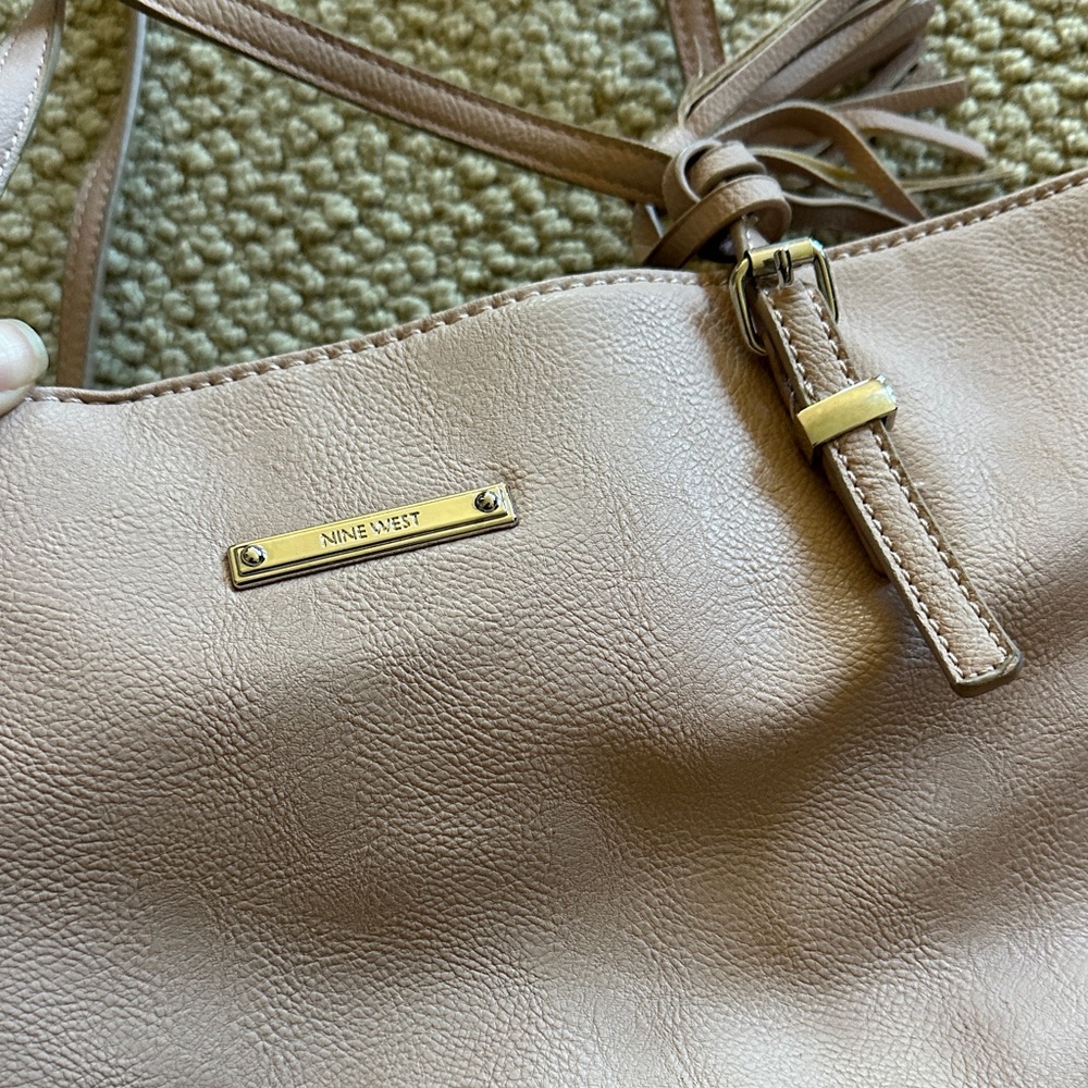 Nine West Blush Pink Tote Bag - Picture 2 of 4